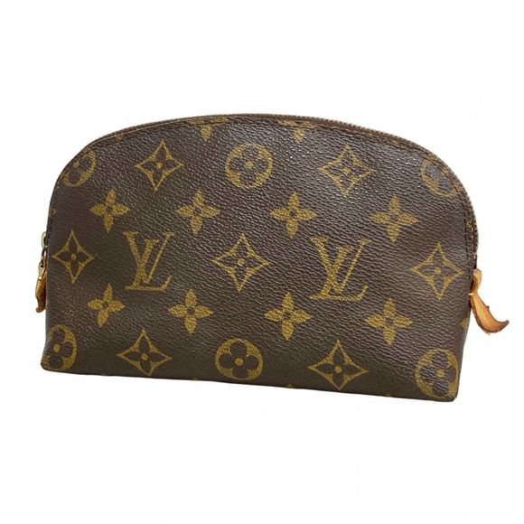 Louis Vuitton Monogram Cosmetic Pouch PM M47515 Brown  Women's - Picture 1 of 16